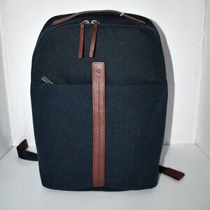 Samsonite Navy Blue and Brown Travel Backpack